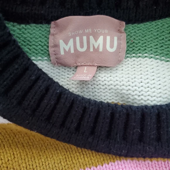 Show Me Your MuMu Sweater Medium - Picture 4 of 5